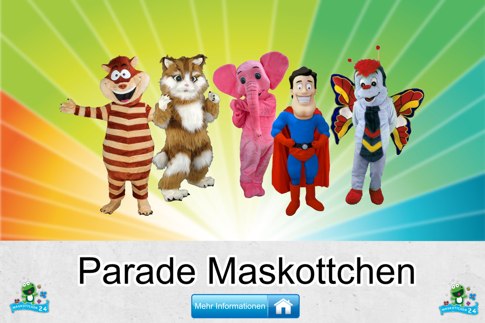 Parade Maskottchen Kostüm kaufen