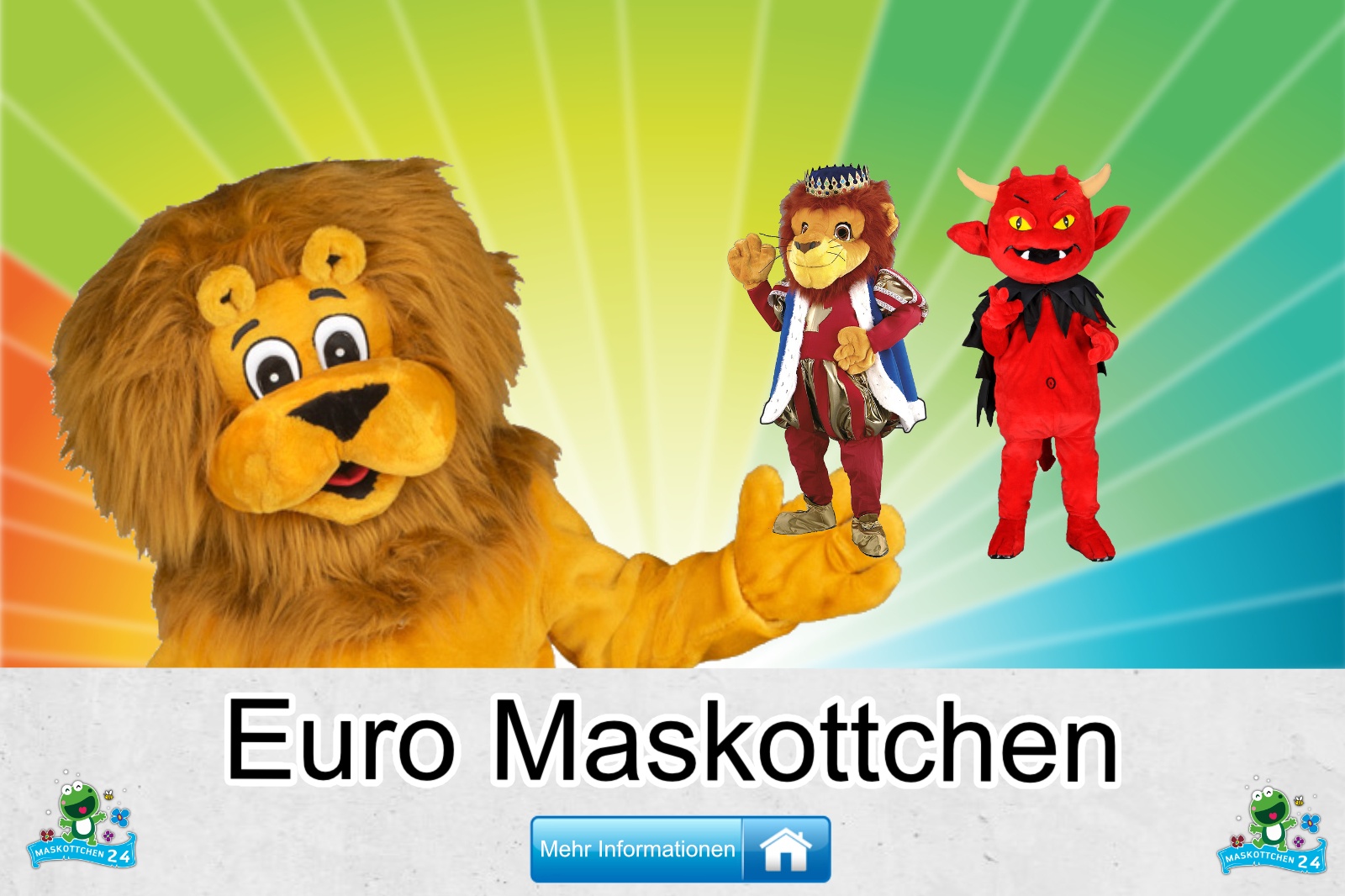 Euro Maskottchen Kostüm kaufen