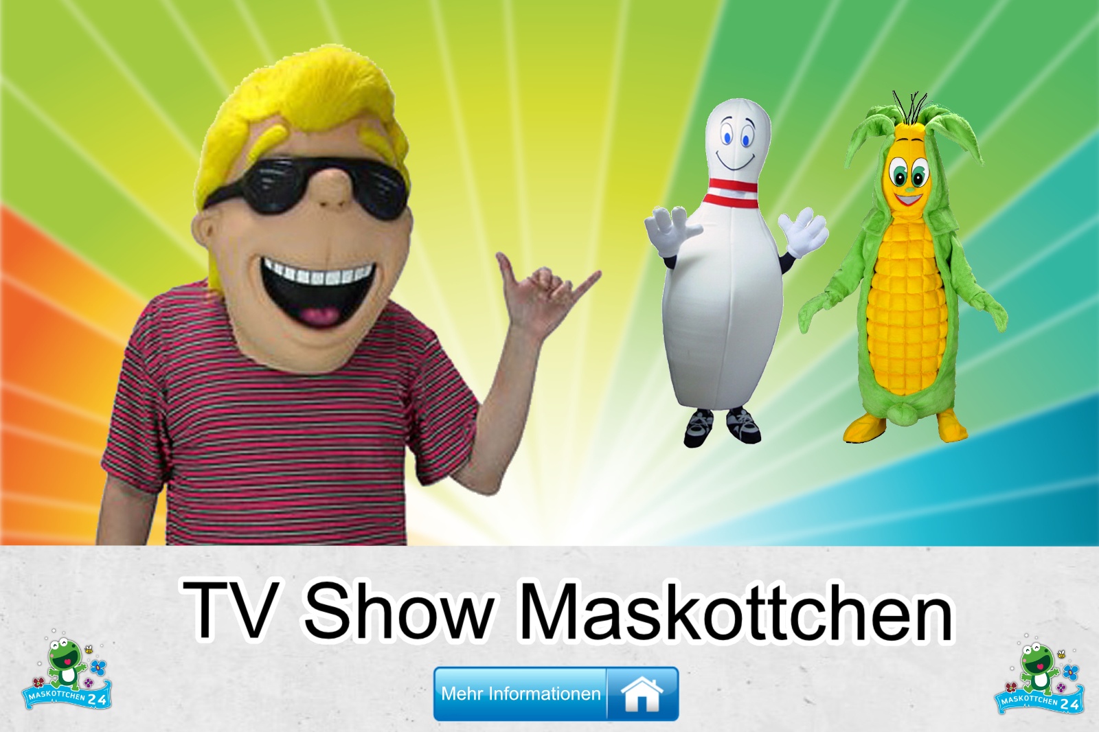Tv Show Maskottchen Kostüm kaufen