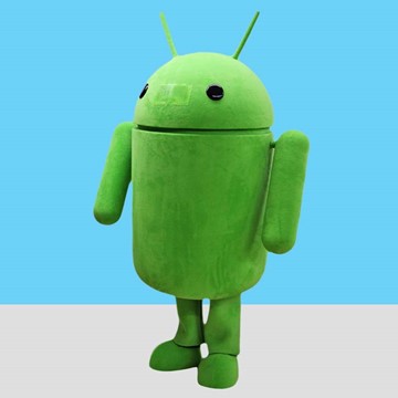 Android-Maskottchen-Kostuem-Produktion