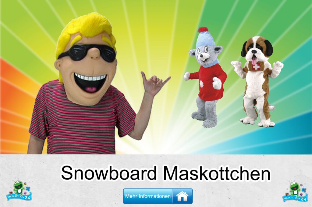 Snowboard-Kostueme-Maskottchen-Karneval-Produktion-Lauffiguren